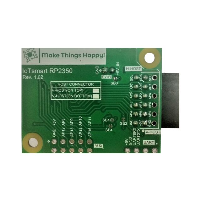 IoTsmart RP2350 - RP2350A, Waveshare, Waveshare RP2350 Tiny, mezzanine, IoTextra, I2C, Open Source Hardware, IoT, IIoT, Industry 4.0, embedded, Automation, Smart Home, MicroPython, CircuitPython