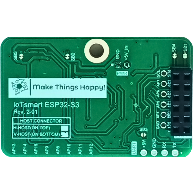 IoTsmart ESP32-S3 - ESP32-S3, Waveshare, Waveshare ESP32-S3 Mini, mezzanine, IoTextra, I2C, Open Source Hardware, IoT, IIoT, Industry 4.0, embedded, Automation, Smart Home, Tasmota, Node-RED, Blynk, IoTflow, MicroPython, CircuitPython, Espressif, Xtensa, wireless, WiFi, Bluetooth, BLE, EYESPI 