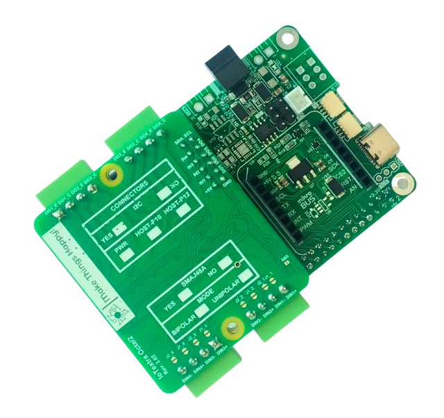 The IoTbase RPi is a carrier board for Raspberry Pi with a 12-pin HOST connector for IoTextra mezzanines, a mikroBUS™ slot, two Qwiic I2C connectors, and an optional RS485 interface. Non-isolated 9-36VDC or USB input power, EEPROM 8/64 Kbit, HAT-compatible 40-pin connector. Open Source Hardware, IoT, IIoT, Industry 4.0, embedded, Automation, Smart Home, Node-RED, Blynk, IoTflow, Python, Raspberry Pi OS