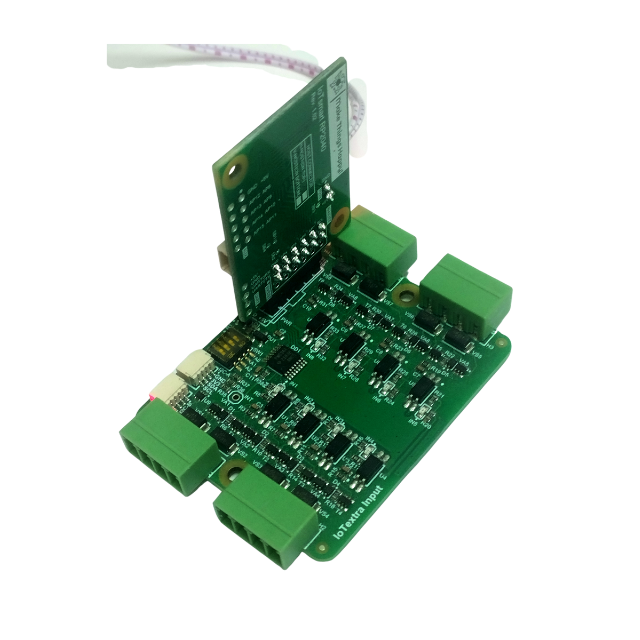 The IoTextra Input module is 8 galvanically isolated digital input channels. The input signal level is 24 V. Input via GPIO or I2C (via Qwiic connectors and TCA9534). Compatible with Raspberry, Arduino, Adafruit, XIAO, Teensy, Particle and other platforms. Can be used with IoTsmart or IoTbase modules. IoTsmart RP2040. Open Source Hardware, Raspberry PICO, ESP32-S3, MicroPython, CircuitPython, Node-RED, Blynk, IoT, IIoT, Industry 4.0, embedded, Automation, Smart Home