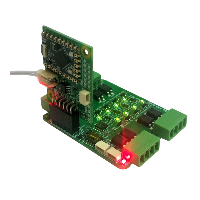 The IoTextra SSR Small module features 8 SPST-NO (1 Form A) SSRs. Load voltage: 30,40,60VDC,350VAC. Current: 0.12–4A. 5000Vrms isolation. Control via GPIO or I2C. Compatible with Raspberry, Arduino, Adafruit, XIAO, Teensy, Particle and other platforms. Can be used with IoTsmart or IoTbase modules. IoTsmart RP2350. Open Source Hardware, Raspberry PICO, ESP32-S3, MicroPython, CircuitPython, Node-RED, Blynk, IoT, IIoT, Industry 4.0, embedded, Automation, Smart Home
