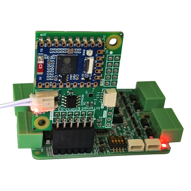 The IoTextra Input module is 8 galvanically isolated digital input channels. The input signal level is 24 V. Input via GPIO or I2C (via Qwiic connectors and TCA9534). Compatible with Raspberry, Arduino, Adafruit, XIAO, Teensy, Particle and other platforms. Can be used with IoTsmart or IoTbase modules. IoTsmart ESP32-S3. Open Source Hardware, Raspberry PICO, ESP32-S3, MicroPython, CircuitPython, Node-RED, Blynk, IoT, IIoT, Industry 4.0, embedded, Automation, Smart Home