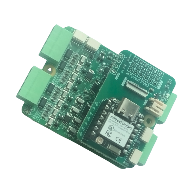 The IoTextra Analog3 module provides 8 high-speed differential analog input channels via ADS7828 (12-bit ADC, I2C) on a single board. Input via I2C (via Qwiic connectors). Compatible with Raspberry, Arduino, Adafruit, XIAO, Teensy, Particle and other platforms. Can be used with IoTsmart or IoTbase modules. Open Source Hardware, Raspberry PICO, ESP32-S3, MicroPython, CircuitPython, Tasmota, Node-RED, Blynk, IoTflow, IoT, IIoT, Industry 4.0, embedded, Automation, Smart Home