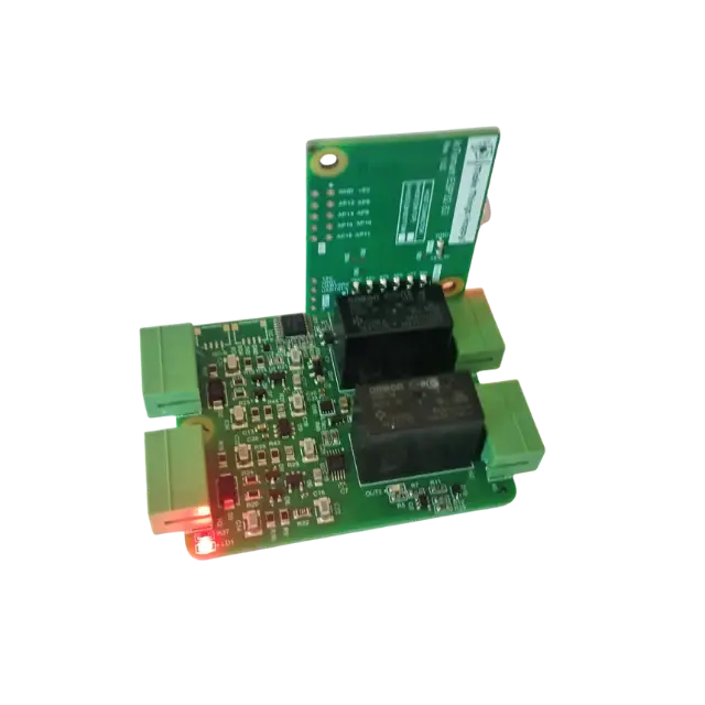 The IoTextra Combo module combines 2 analog differential inputs (via ADS1115, 16-bit) and 2 SPDT  relay outputs on a single board. Input via GPIO or I2C (via Qwiic connectors). Compatible with Raspberry, Arduino, Adafruit, XIAO, Teensy, Particle and other platforms. Can be used with IoTsmart or IoTbase modules. Open Source Hardware, Raspberry PICO, ESP32-S3, MicroPython, CircuitPython, Tasmota, Node-RED, Blynk, IoTflow, IoT, IIoT, Industry 4.0, embedded, Automation, Smart Home