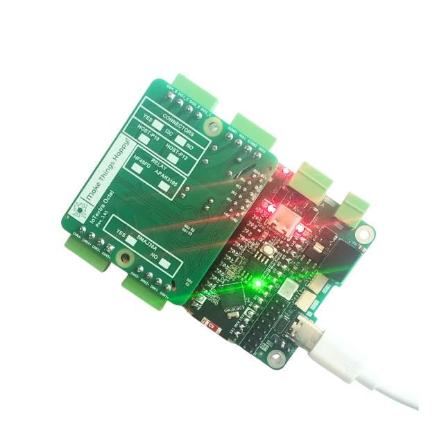 The IoTextra Octal hybrid module features 4 isolated digital inputs, 2 robust transistor outputs, and 2 SPST electromechanical relays. Input voltage: 5-36VDC. Versatile switching for both high-speed and high-load tasks. Compatible with Raspberry Pi, Raspberry Pi Pico, Arduino, ESP32. Can be used with IoTsmart or IoTbase modules. IoTbase NANO and Waveshare_ESP32-S3-NANO.  Open Source Hardware. Supports Node-RED, Tasmota, and MicroPython