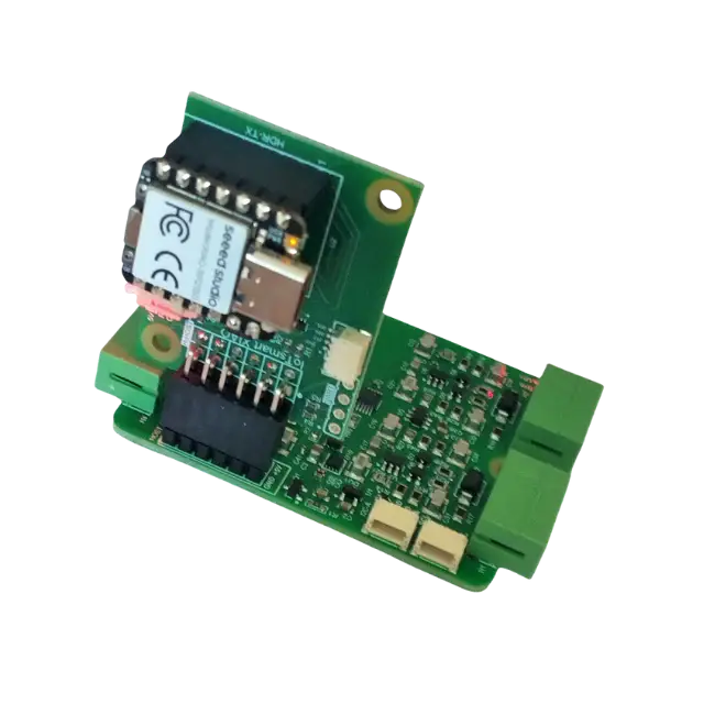 The IoTextra Analog module provides 4 differential analog input channels via two ADS1115 (16-bit ADC) on a single board. Input via GPIO or I2C (via Qwiic connectors). Compatible with Raspberry, Arduino, Adafruit, XIAO, Teensy, Particle and other platforms. Can be used with IoTsmart or IoTbase modules. Open Source Hardware, Raspberry PICO, ESP32-S3, MicroPython, CircuitPython, Tasmota, Node-RED, Blynk, IoTflow, IoT, IIoT, Industry 4.0, embedded, Automation, Smart Home