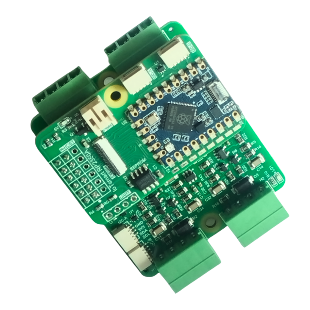 IoTsmart RP2350 - RP2350A, Waveshare, Waveshare RP2350 Tiny, mezzanine, IoTextra, I2C, Open Source Hardware, IoT, IIoT, Industry 4.0, embedded, Automation, Smart Home, MicroPython, CircuitPython