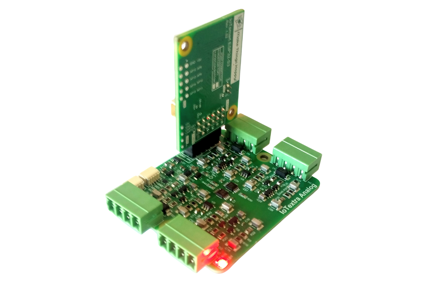 IIoTsmart ESP32-S3 - ESP32-S3, Waveshare, Waveshare ESP32-S3 Mini, mezzanine, IoTextra, IoTextra Analog, ADS1115, I2C, Open Source Hardware, IoT, IIoT, Industry 4.0, embedded, Automation, Smart Home, Node-RED, Blynk, IoTflow, MicroPython, CircuitPython, Espressif, Xtensa, wireless, WiFi, Bluetooth, BLE 