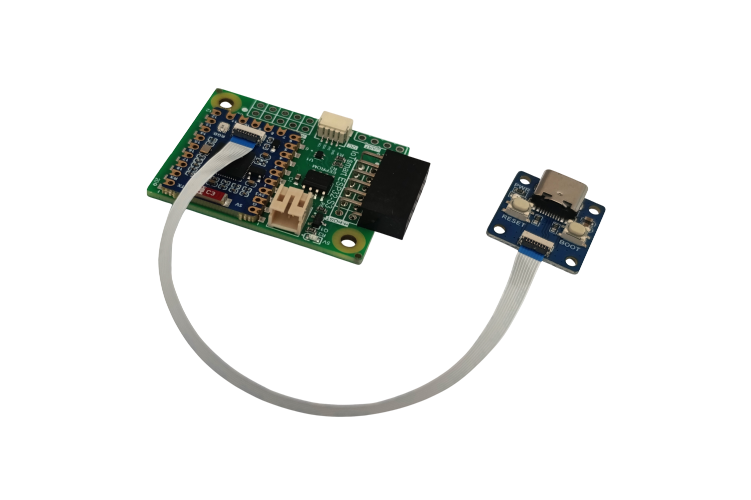IoTsmart ESP32-S3 - ESP32-S3, Waveshare, Waveshare ESP32-S3 Mini, mezzanine, IoTextra, Mini Adaptor Board, I2C, Open Source Hardware, IoT, IIoT, Industry 4.0, embedded, Automation, Smart Home, Node-RED, Blynk, IoTflow, MicroPython, CircuitPython, Espressif, Xtensa, wireless, WiFi, Bluetooth, BLE 