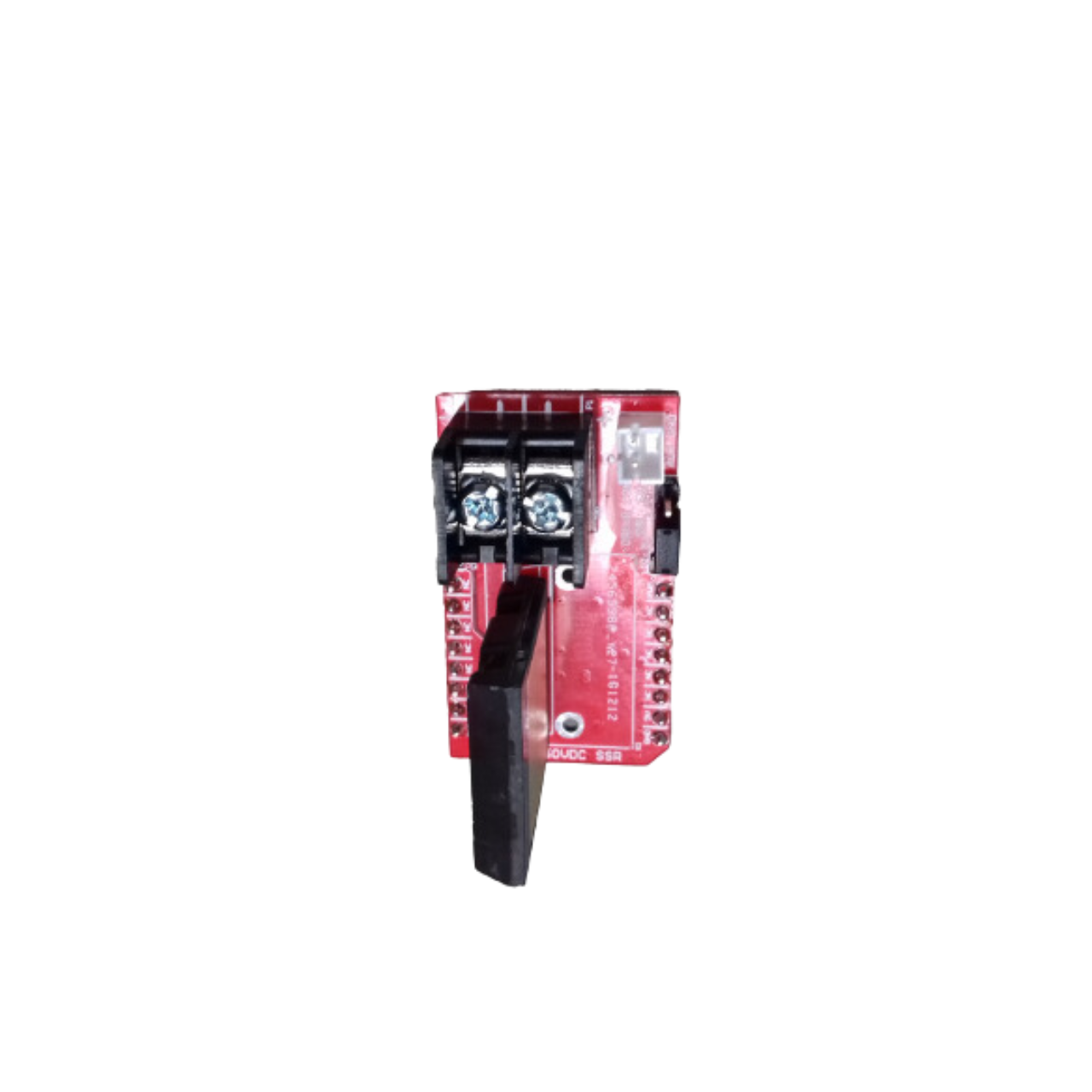 60 VDC SSR - Solid State Relay, mikroBUS, Click boards, MikroElektronika, CPC1709, IXYS, SPST NO, 1-Form-A, Terminal block, Barrier block, PWM, Open Source Hardware, IoT, IIoT, Industry 4.0, embedded, Automation, Smart Home, MicroPython