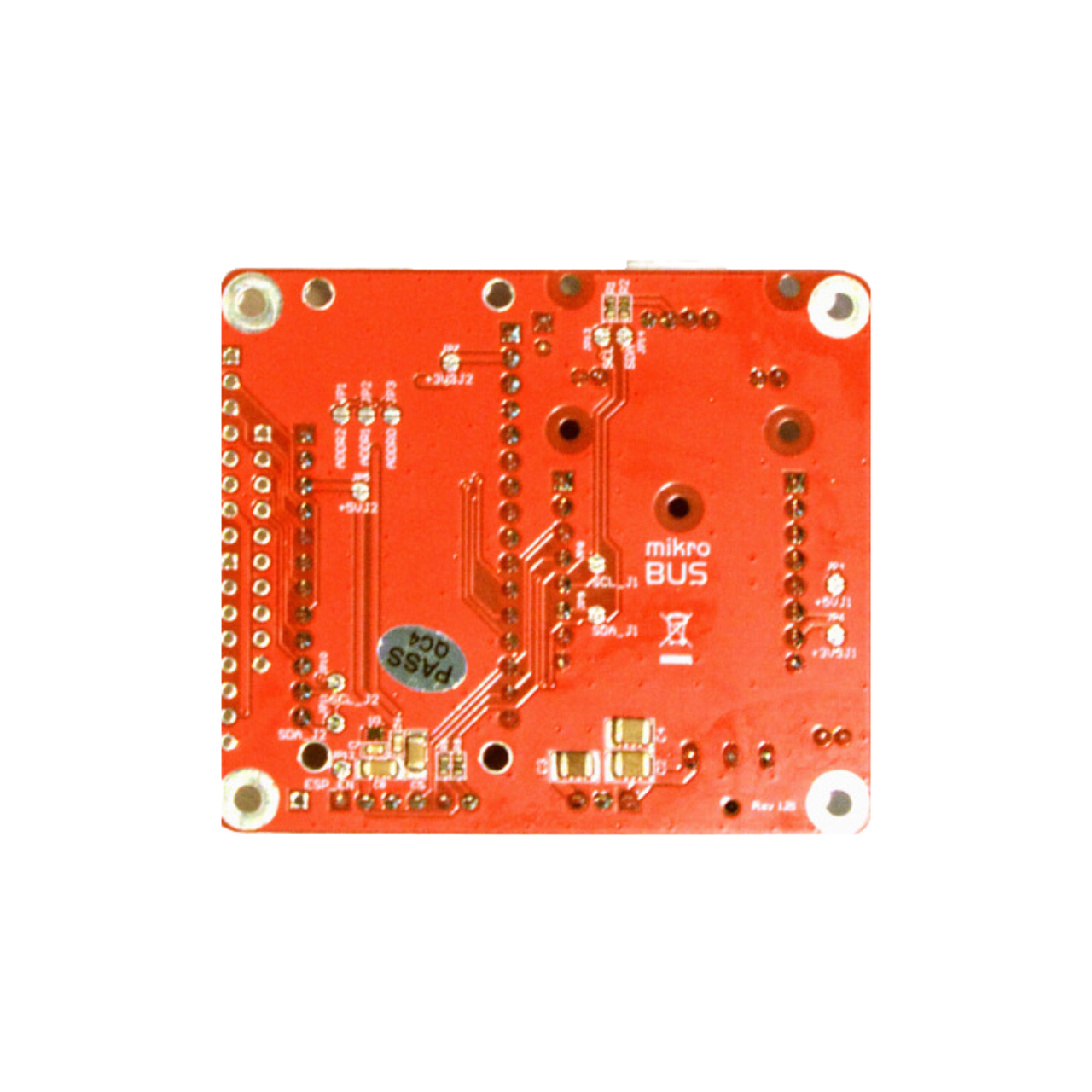 Adafruit Feather Adaptor - Huzzah32, M0 and M4 Express, nRF52840 Express, STM32F405 Express, Feather RP2040, Proton2, Xenon, Argon, Boron, Particle, MAX32620FTHR, MAX32630FTHR, Thing Plus Series,  SparkFun, mikroBUS, Click boards, MikroElektronika,ESP-M3, LM75B, I2C, Open Source Hardware, IoT, IIoT, Industry 4.0, embedded, Automation, Smart Home, MicroPython, CircuitPython