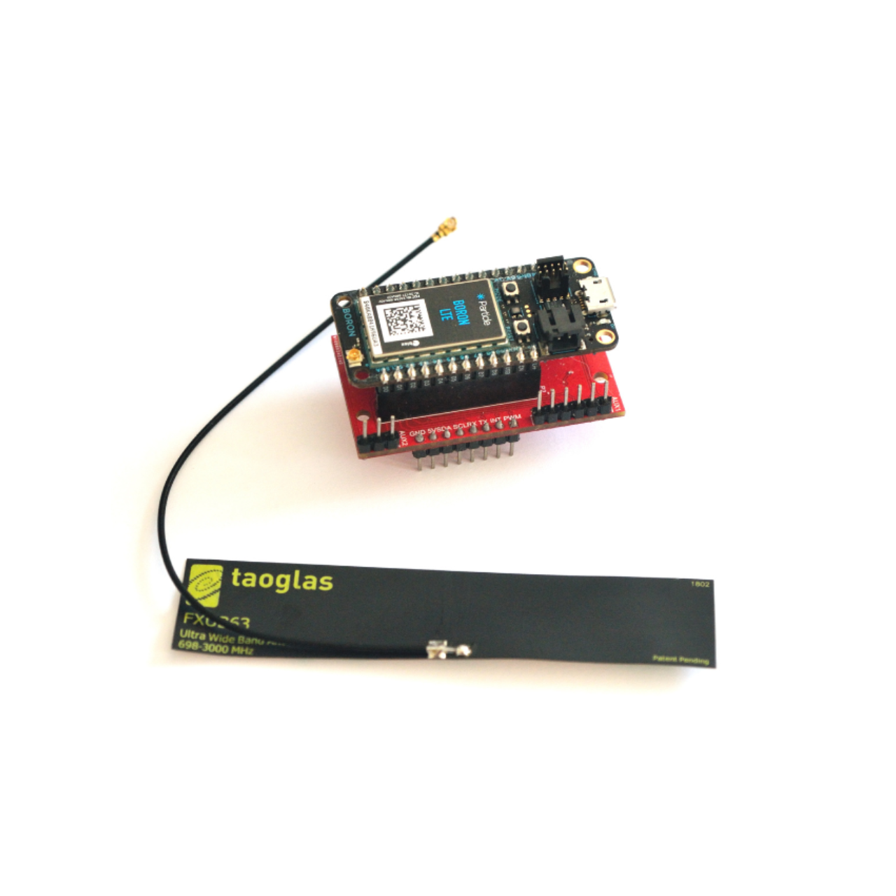Adafruit Feather Shield - Adafruit Feather or compatible, Sparkfun, Particle, Seeed, mikroBUS,  BME280, Raspberry PICO, IoT, IIoT,embedded, Automation, Smart Home, Boron