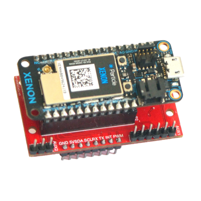 Adafruit Feather Shield - Adafruit Feather or compatible, Sparkfun, Particle, Seeed, mikroBUS,  BME280, Raspberry PICO, IoT, IIoT,embedded, Automation, Smart Home, Xenon