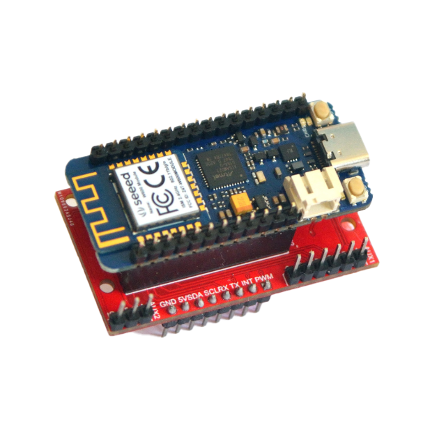 Adafruit Feather Shield - Adafruit Feather or compatible, Sparkfun, Particle, Seeed, mikroBUS,  BME280, Raspberry PICO, IoT, IIoT,embedded, Automation, Smart Home