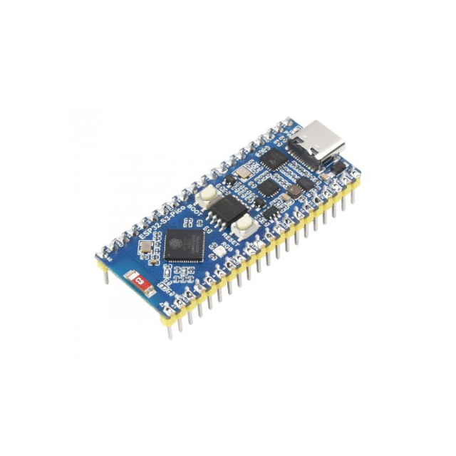ESP32-S3 module - Waveshare ESP32-S3, SOM, Xtensa 32-bit LX7 dual-core processor, Espressif, MCU, USB, WiFi, BLE, IoT, IIoT,embedded, Automation, Smart Home