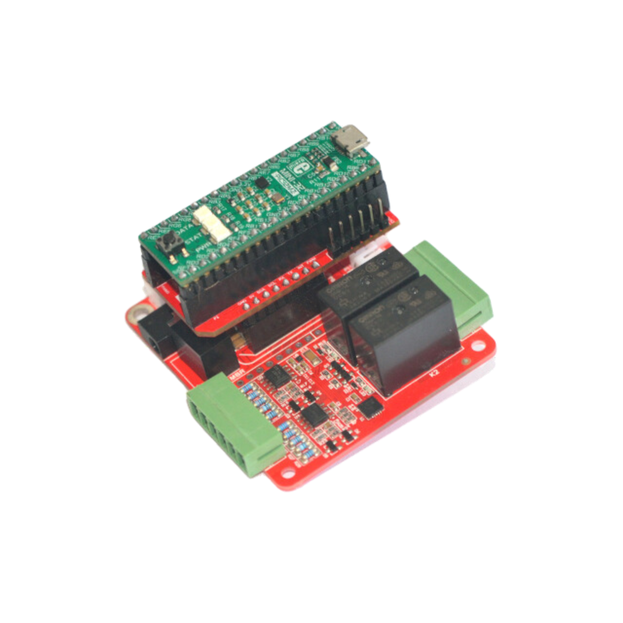 MINI (DIP40) Shield - MikroElektronika, MINI-M4, MINI-M0, MINI-32, MSP432, Stellaris, LX4F230H5QR, STM32, Tiva, PIC32MZ,  Kinetis, MK64FN1M0VDC12,  mikroBUS,  BME280, IoT, IIoT, embedded, Automation, Smart Home