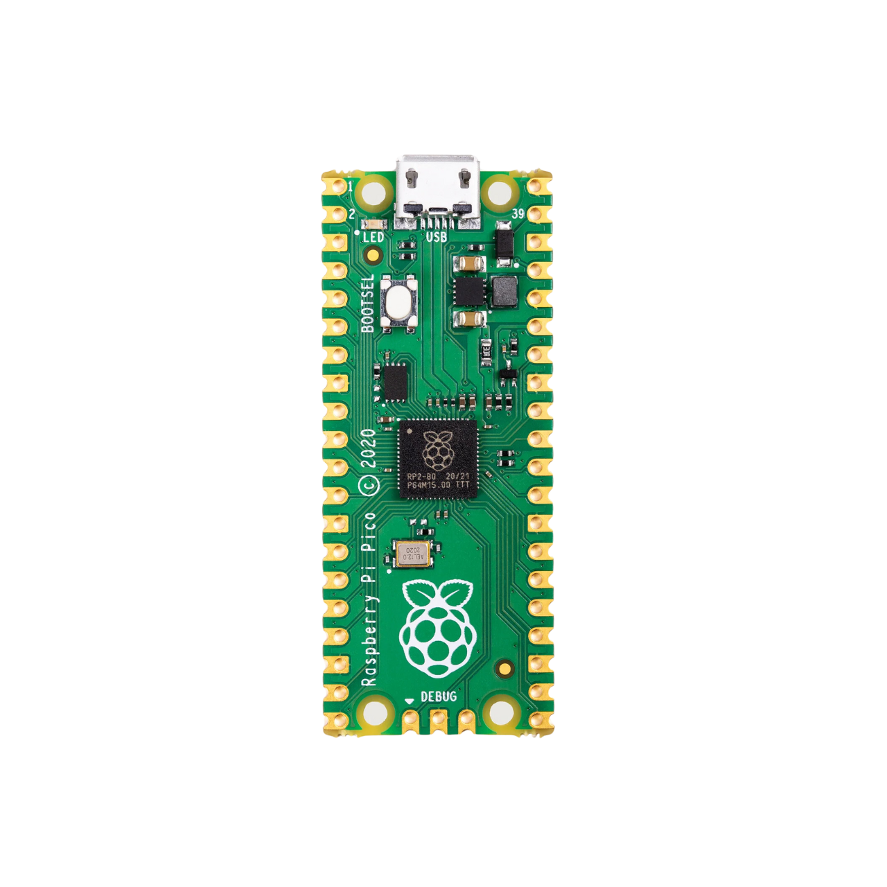 RP2040 H module - Raspberry Pi PICO, RP2040, SOM, Dual-core Arm CortexM0+, MCU, USB, 8 × Programmable I/O (PIO) state machines, IoT, IIoT,embedded, Automation, Smart Home