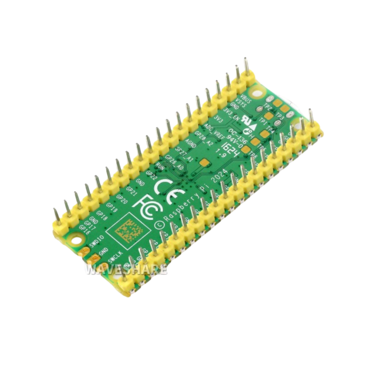 RP2350 PICO2 module - Raspberry Pi PICO, RP2350, SOM, Dual-core Arm CortexM33, Dual-core Hazard3 RISC-V, MCU, USB, 12 × Programmable I/O (PIO) state machines, IoT, IIoT,embedded, Automation, Smart Home