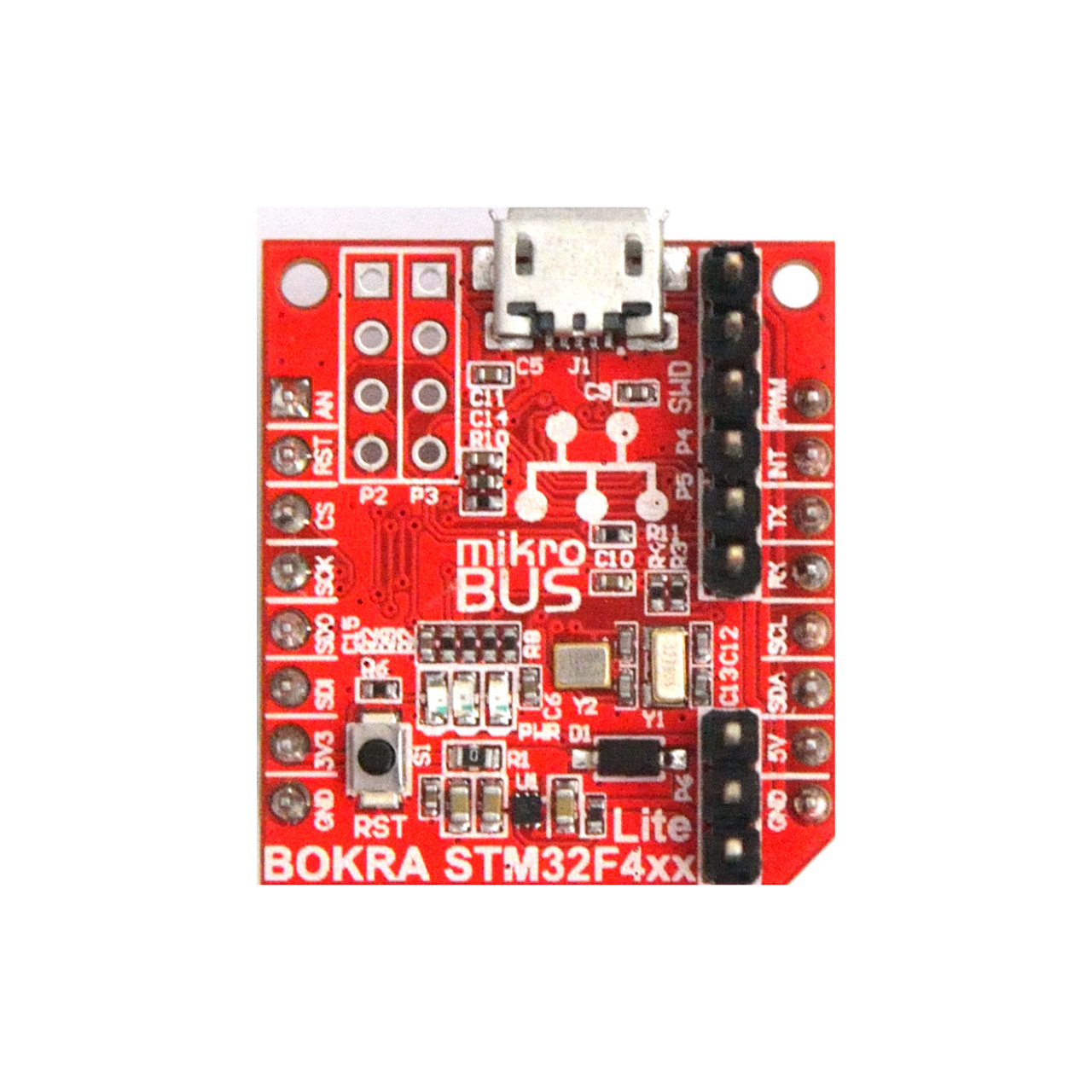 STM32F4xx Lite module - STM32F401CEU6, STM32F411CEU6, STM32F423CHU6, SOM, CortexM4, MCU, STM, mikroBUS, USB, I2C, Grove, Open Source Hardware, IoT, IIoT,embedded, Automation, Smart Home
