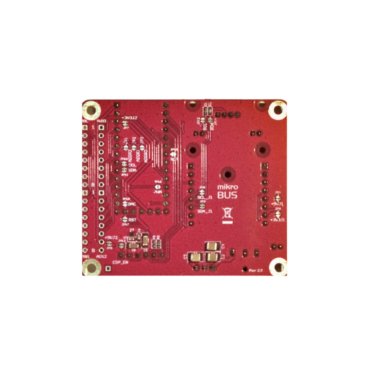 Teensy Adaptor - Teensy 4.0, Teensy 3.2, Teensy LC, Teensy 3.1, PJRC, mikroBUS, Click boards, MikroElektronika,ESP-M3, LM75B, I2C, Open Source Hardware, IoT, IIoT, Industry 4.0, embedded, Automation, Smart Home, MicroPython, CircuitPython